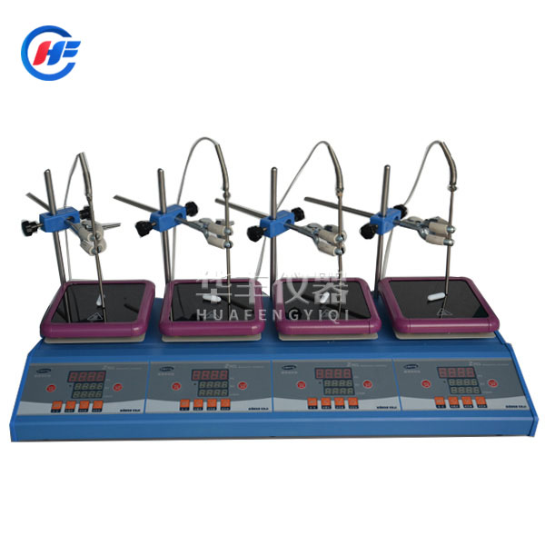 ZNCL-DLS-B4型 四聯(lián)數(shù)顯磁力(加熱板)攪拌器